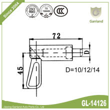 Spring Latch with Welded Tab Slam Action Latch